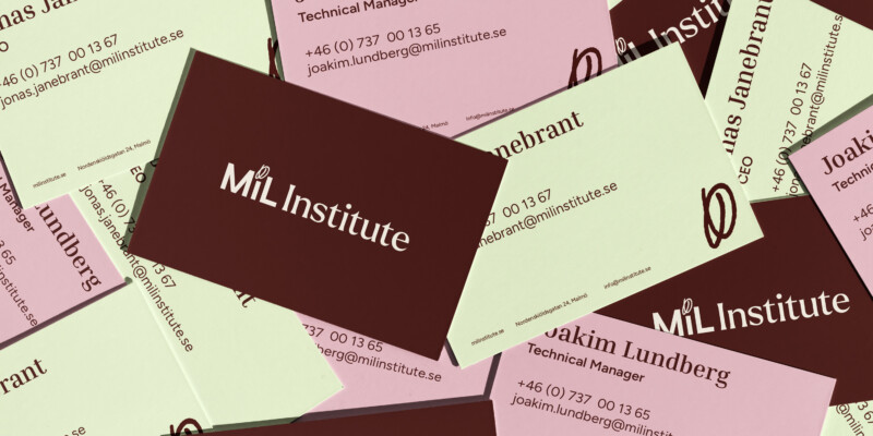 Mil Institute – Visitkort