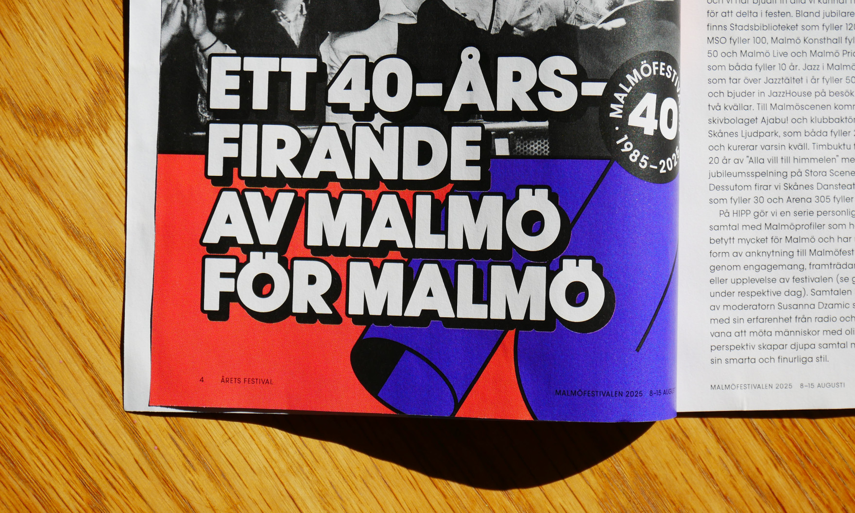 Malmöfestivalen 2025 Festivalprogram