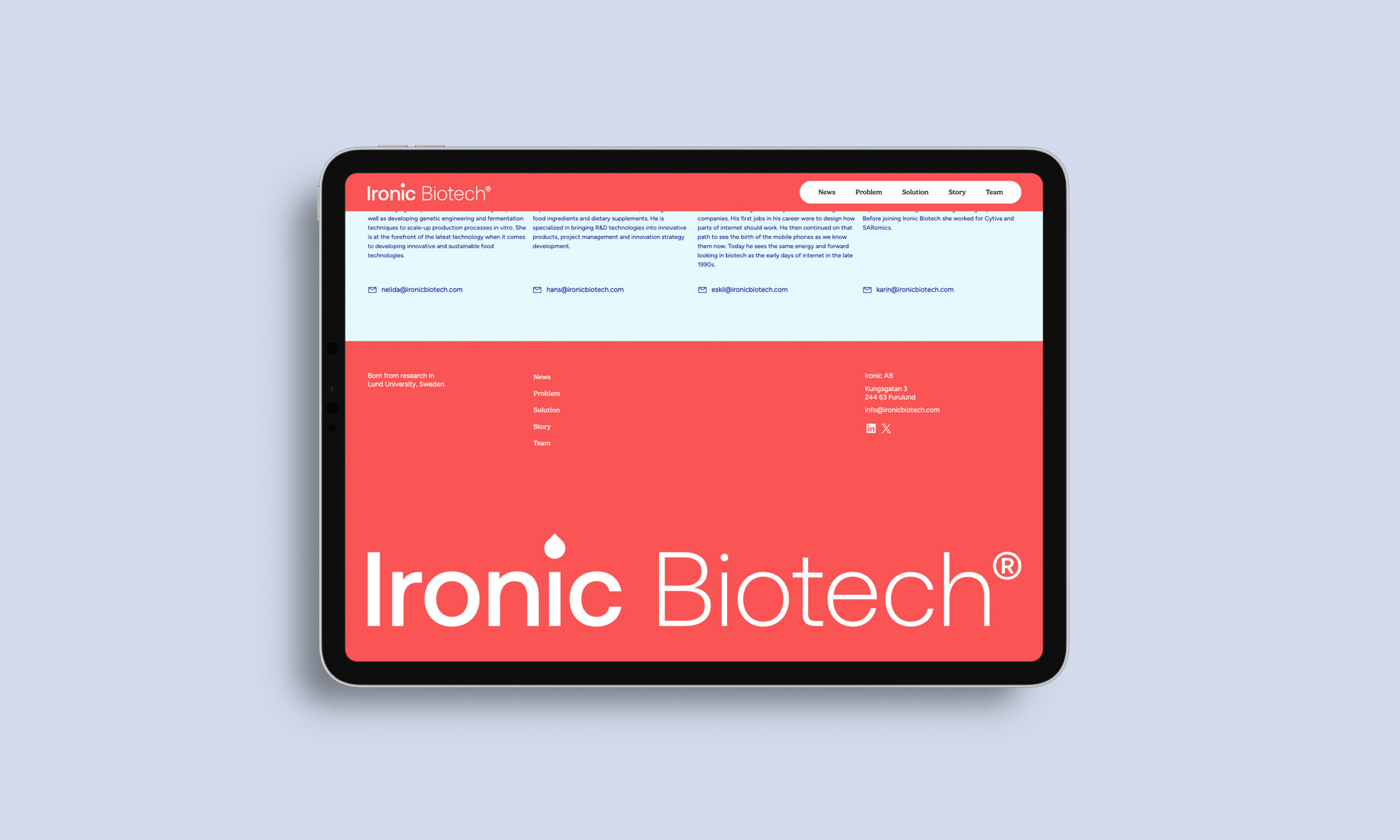 Ironic Biotech Webb