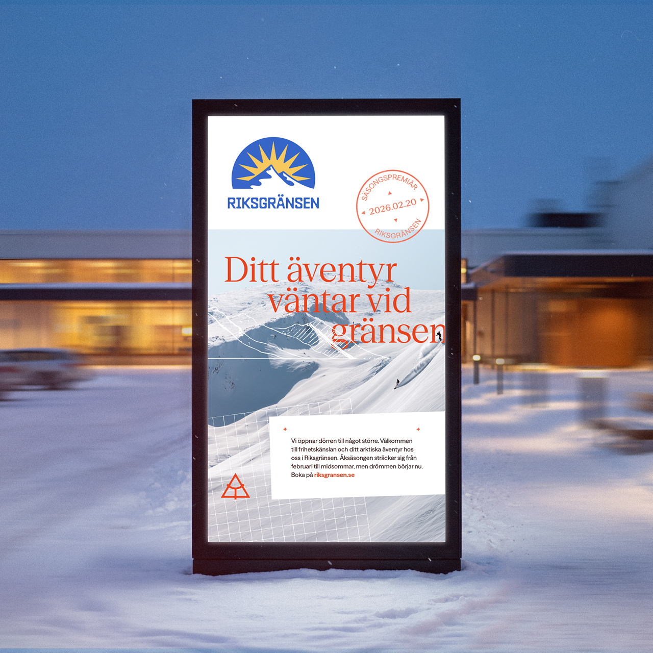 Lapland Resorts Digital stortavla