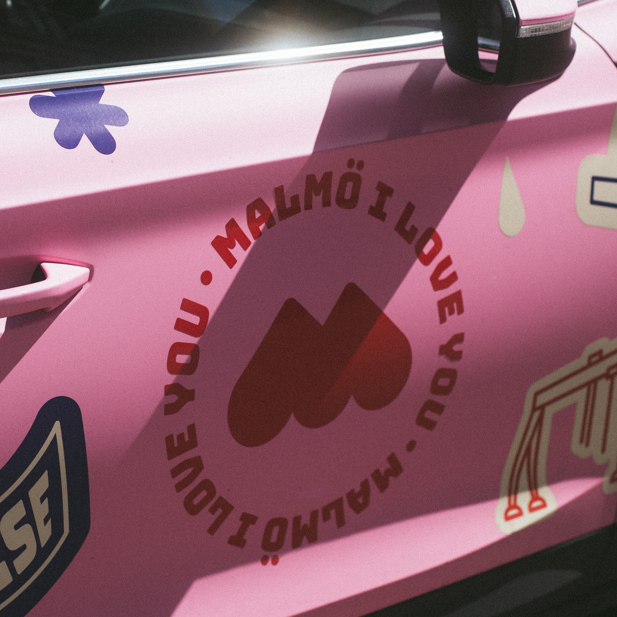 MILY Malmö I Love You Taxi Detalj