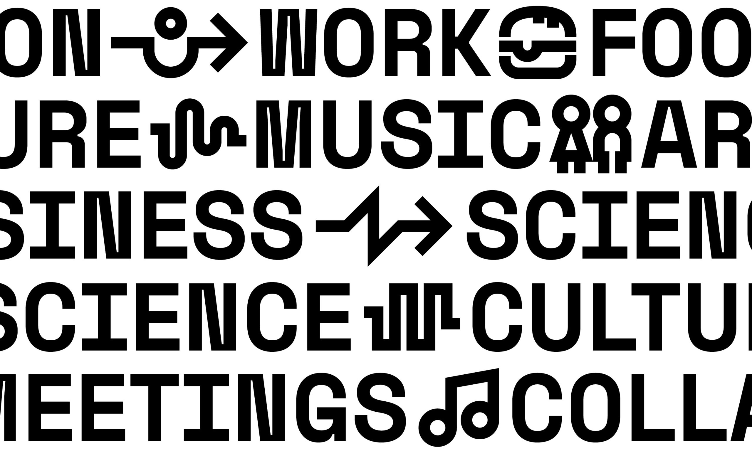 The Loop Ikoner och typografi
