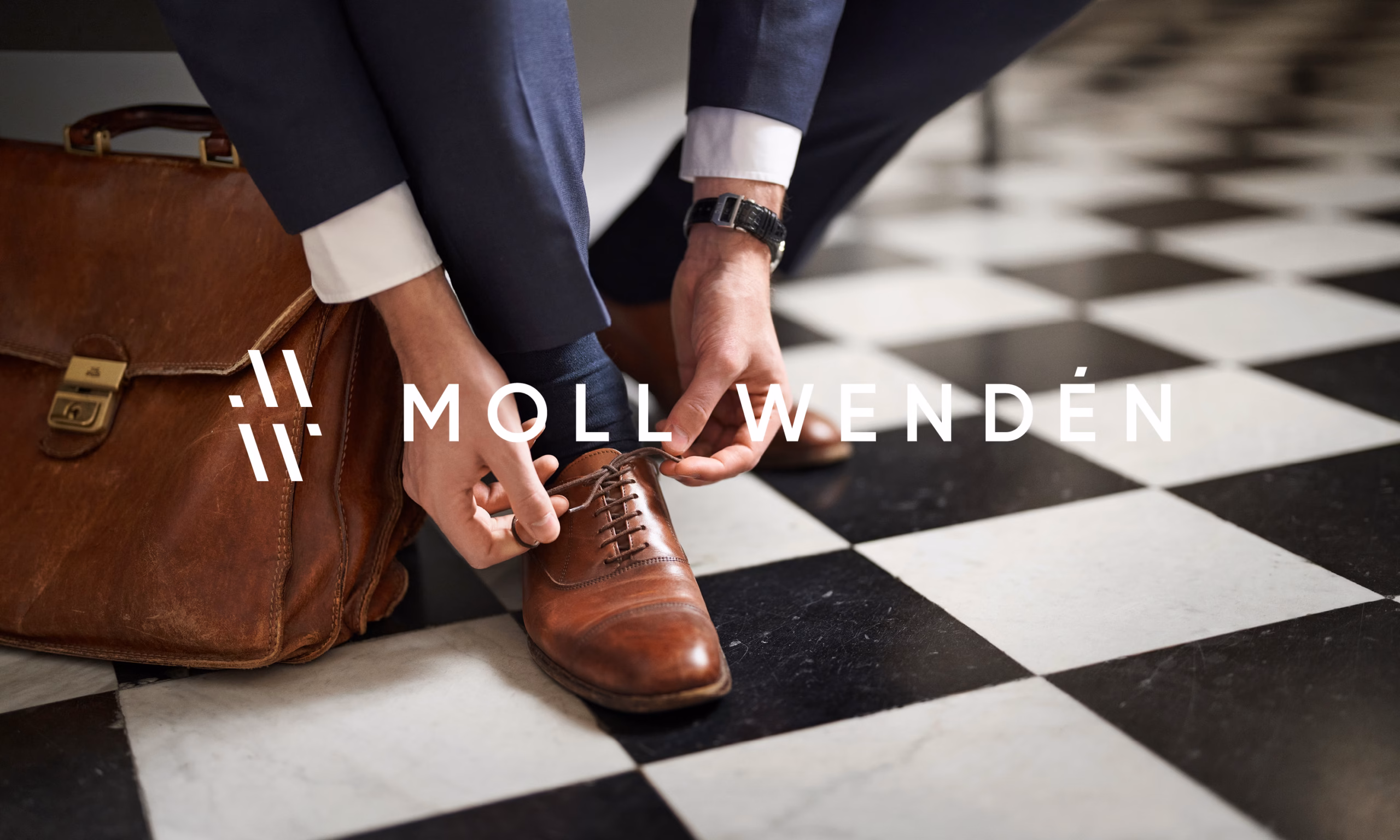 Moll Wendén Logotyp på foto