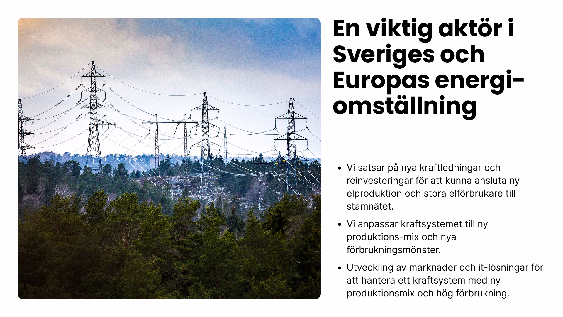 Svenska Kraftnät Presentation